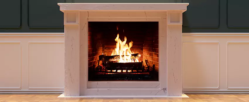 Decorative Electric Fireplace Installation in Ennis, Texas