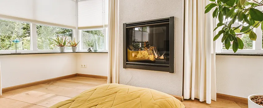 Residential Fireplace Ceramic Glass Installation in Ennis, TX
