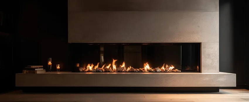 Gas Fireplace Ember Bed Design Services in Ennis, Texas