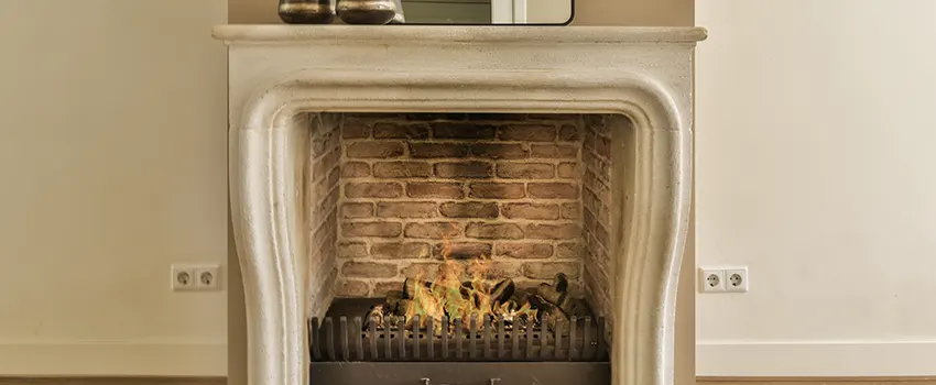 Vintage-style Fireplace Redesign in Ennis, Texas