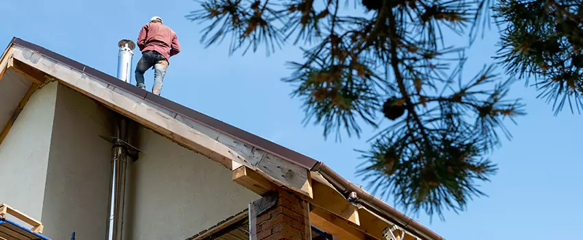 Prefab Chimney Flue Installation in Ennis, TX
