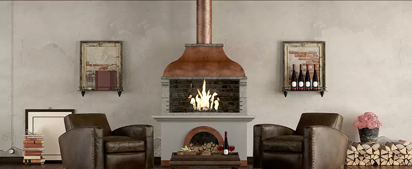 Thelin Hearth Products Providence Pellet Insert Fireplace Installation in Ennis, TX