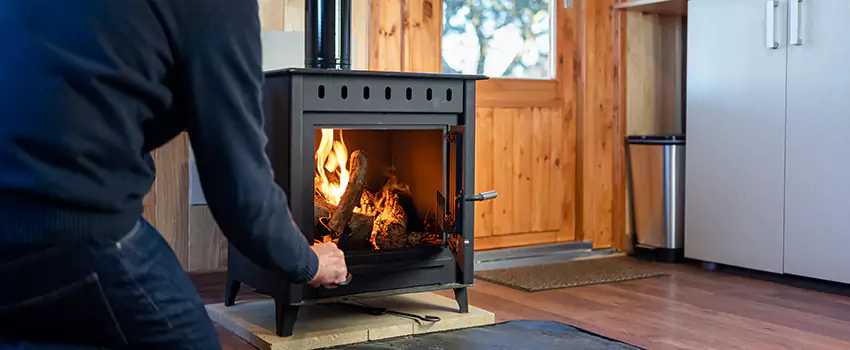 Open Hearth Wood Fireplace Installation in Ennis, TX