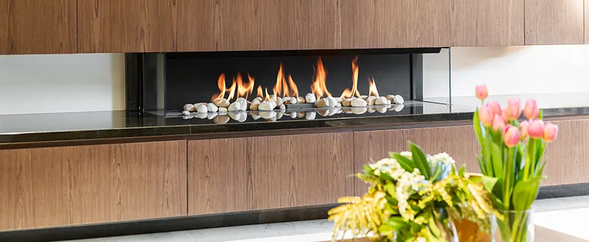 Double-height Fireplace Design Refurbishment in Ennis, Texas
